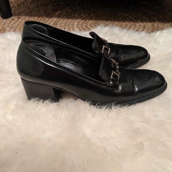AUTHENTIC GUCCI LOAFERS in black patent leather - Picture 5 of 6